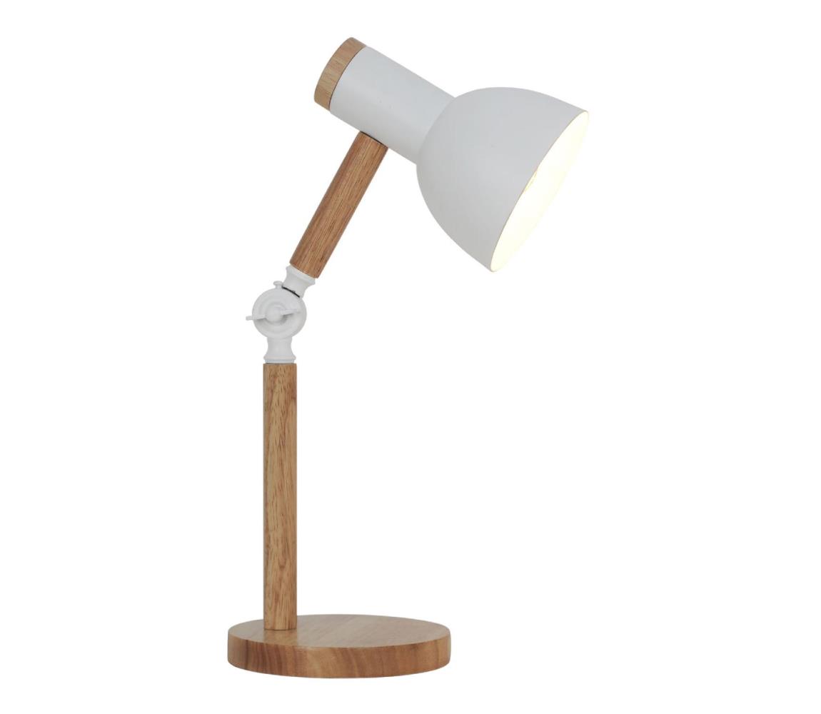 Zuma Line T22004B-WH - Lampa stołowa BALBO 1xE14/40W/230V biały
