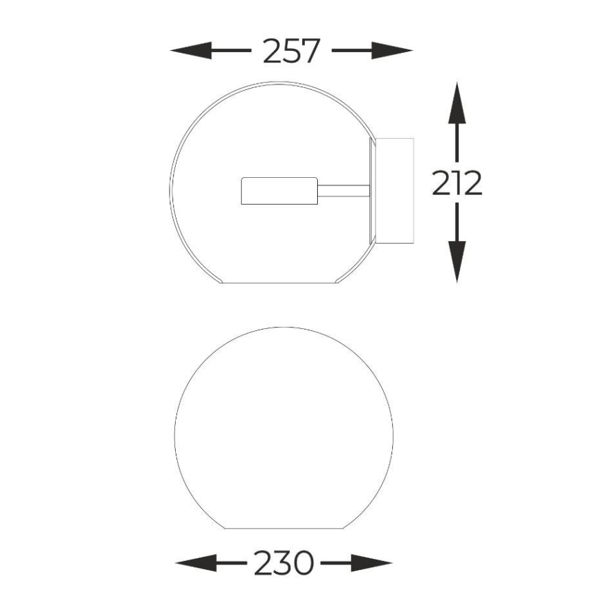 Zuma Line - LED Kinkiet LED/5W/230V chrom błyszczący