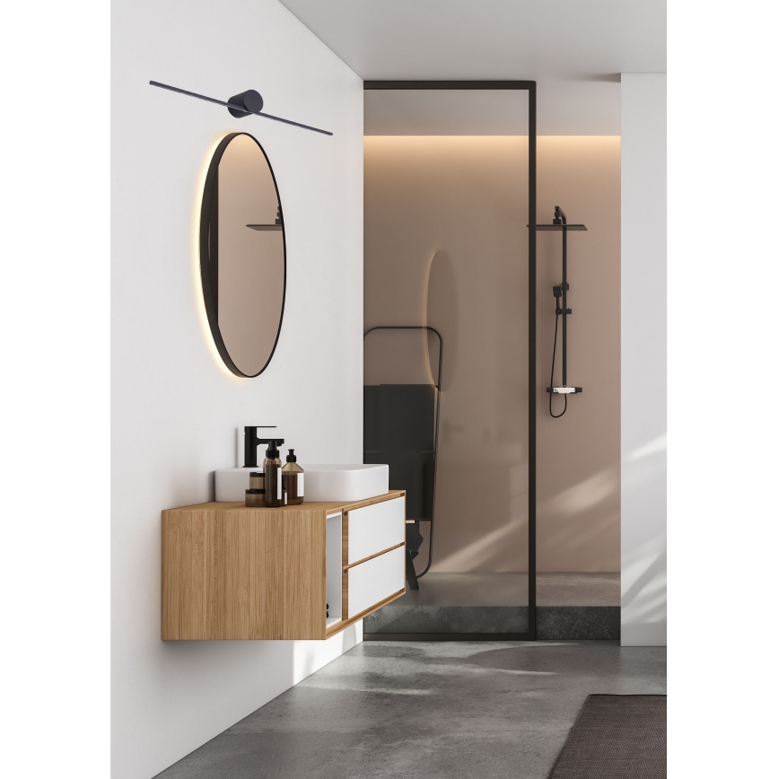 Zuma Line - LED Łazienkowe oświetlenie lustra LED/6W/230V 40 cm IP44 czarne