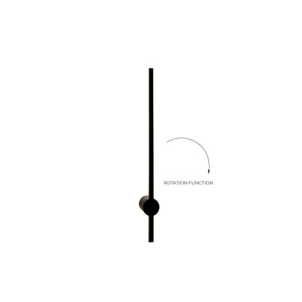 Zuma Line - LED Kinkiet LED/8W/230V 60 cm czarny