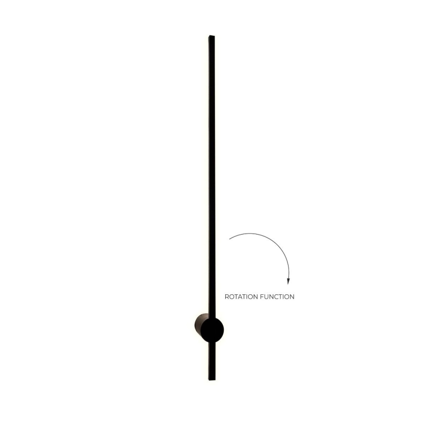 Zuma Line - LED Kinkiet LED/12W/230V 90 cm czarny