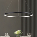 Zuma Line - Żyrandol LED na lince LED/36W/230V 3000/4000/6000K śr. 80 cm czarny