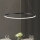 Zuma Line - Żyrandol LED na lince LED/36W/230V 3000/4000/6000K śr. 80 cm czarny