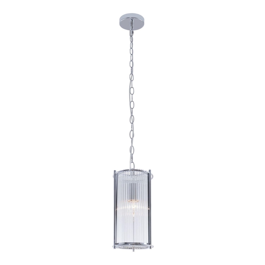 Zuma Line - Żyrandol na łańcuchu 1xE27/40W/230V chrom błyszczący