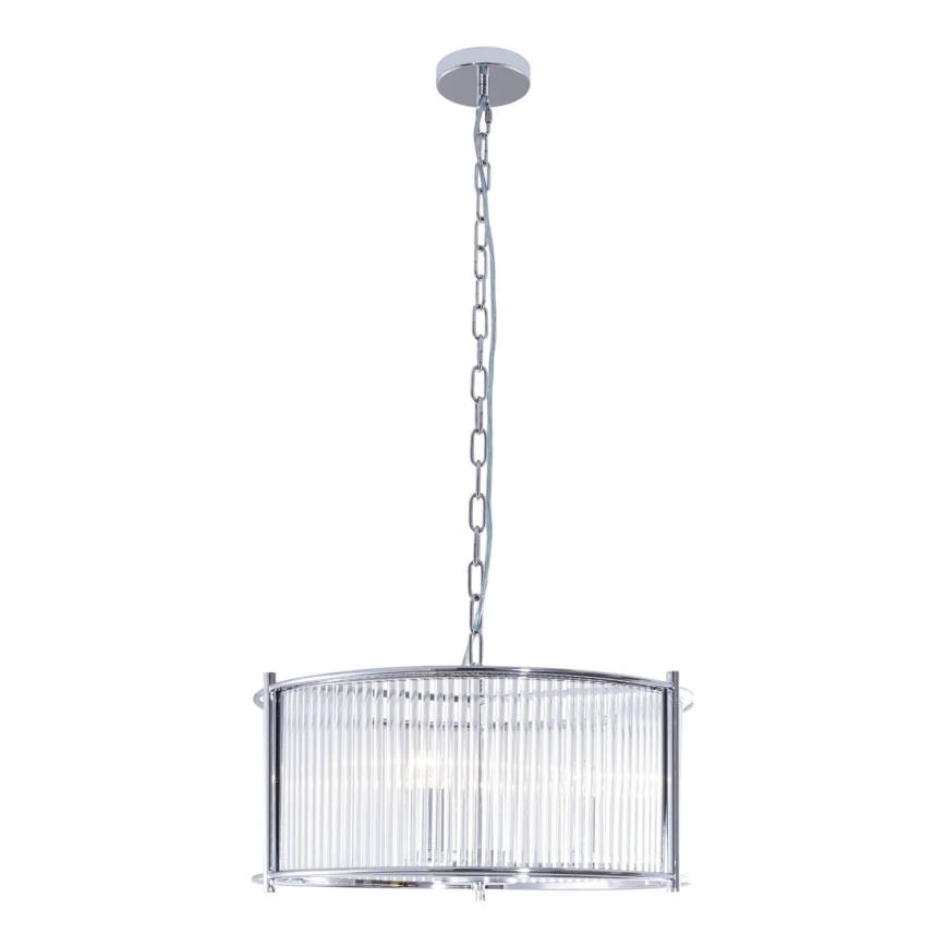 Zuma Line - Żyrandol na łańcuchu 3xE27/40W/230V chrom błyszczący