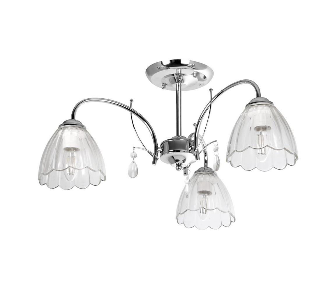 Żyrandol 3xE27/60W/230V chrom błyszczący