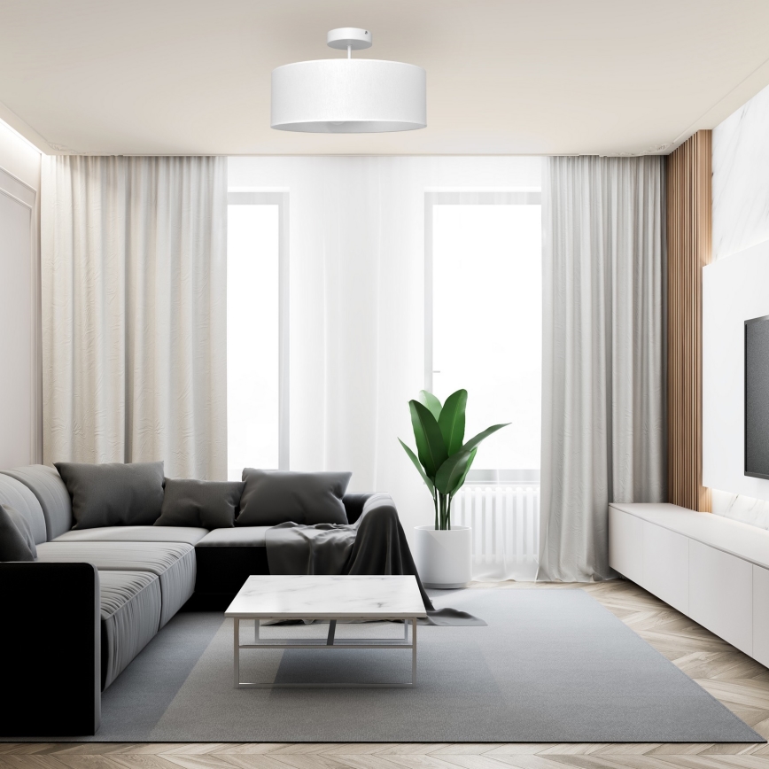 Żyrandol ALBA 3xE27/15W/230V biały