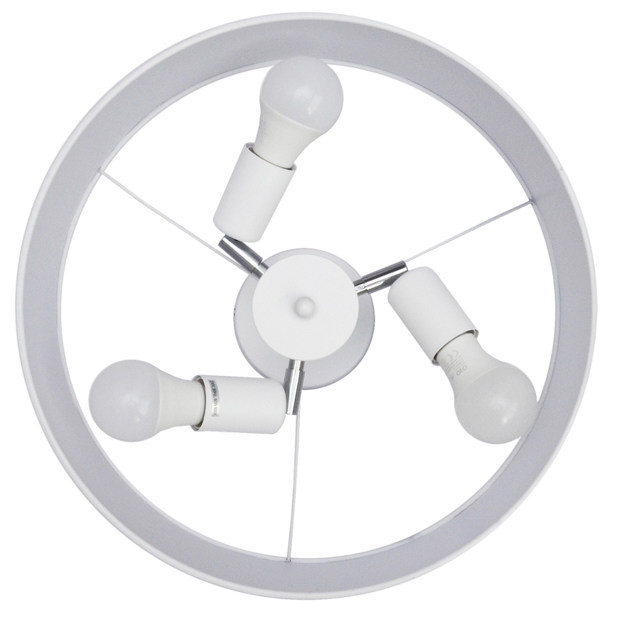 Żyrandol ALBA 3xE27/15W/230V biały