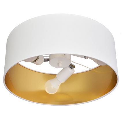 Żyrandol ALBA 3xE27/15W/230V biały/złoty