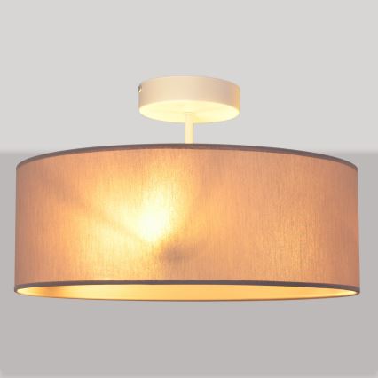 Żyrandol ALBA 3xE27/15W/230V różowy
