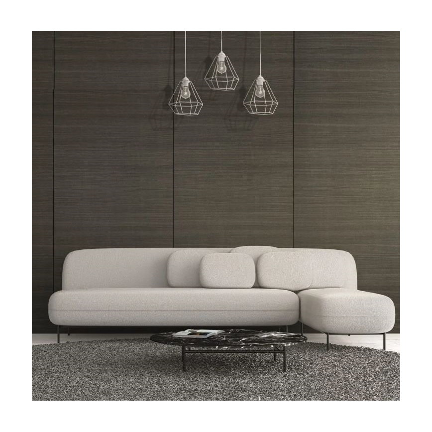 Żyrandol ALMA 3xE27/60W/230V biały