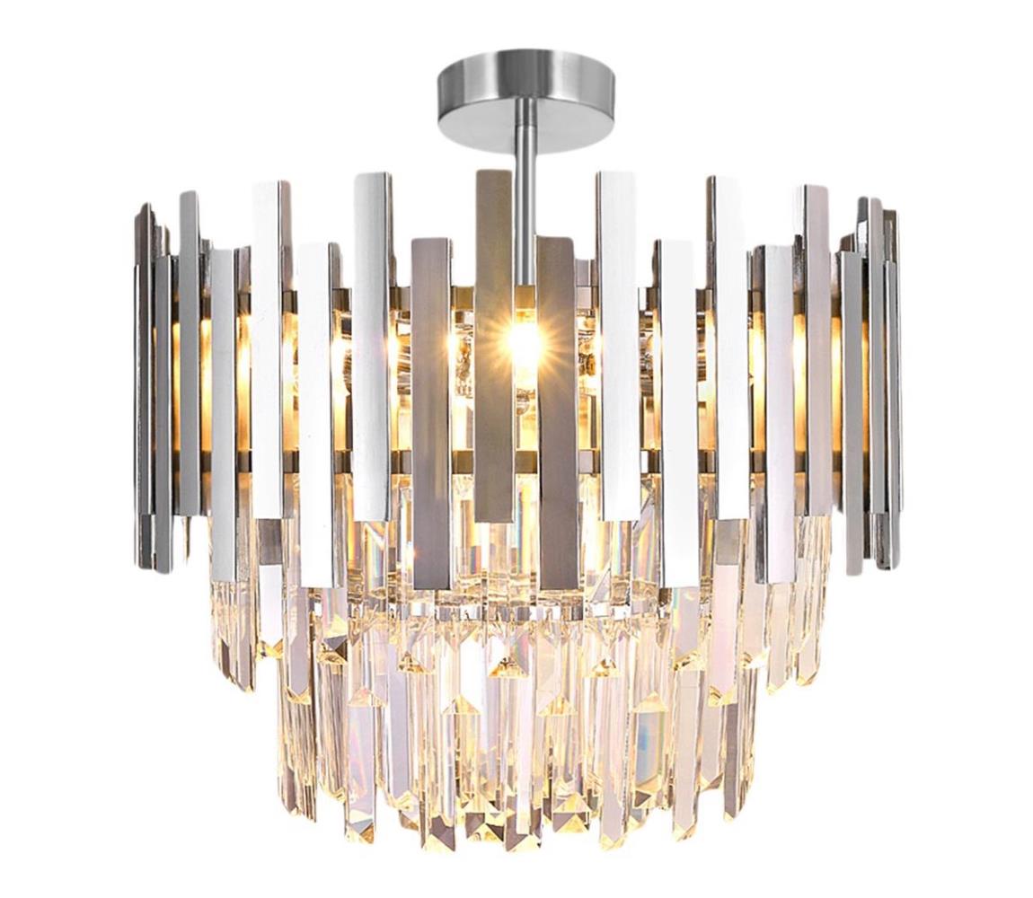 Żyrandol ASPEN 6xE14/40W/230V matowy chrom