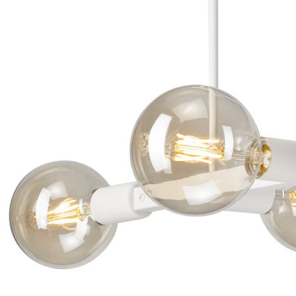 Żyrandol ASTRID 4xE27/60W/230V biały