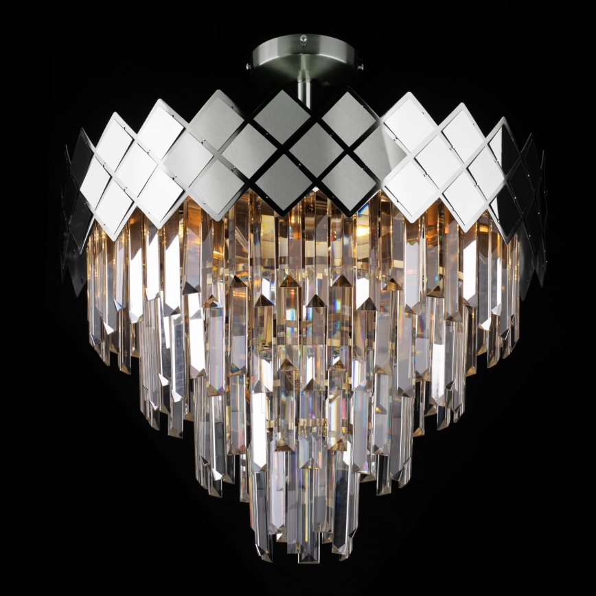 Żyrandol CARISMA 9xE14/40W/230V matowy chrom