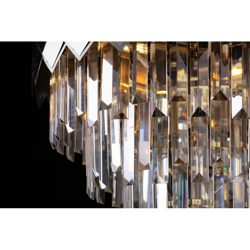 Żyrandol CARISMA 9xE14/40W/230V matowy chrom