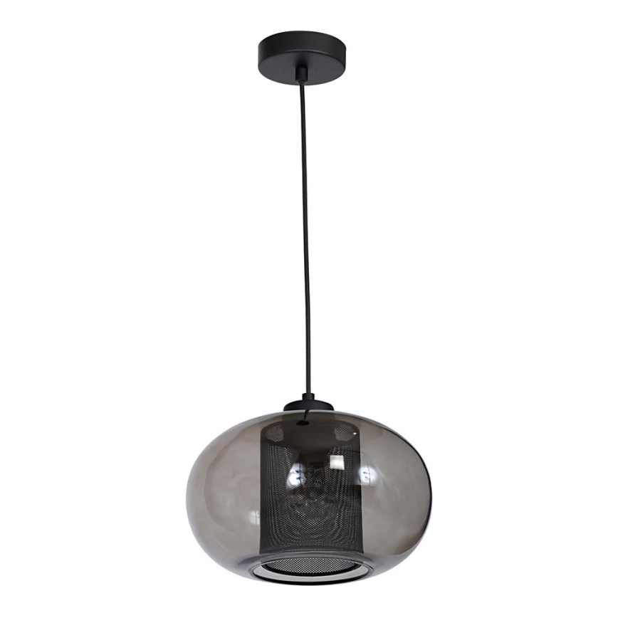 Żyrandol DORI 1xE27/60W/230V czarny
