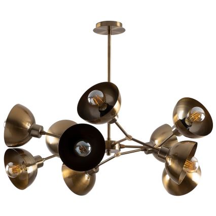 Żyrandol DRAM 10xE27/40W/230V