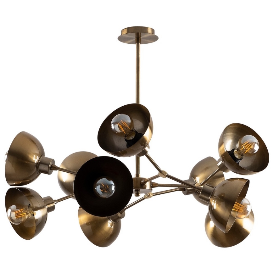 Żyrandol DRAM 10xE27/40W/230V