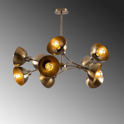 Żyrandol DRAM 10xE27/40W/230V