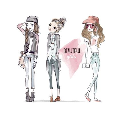 Žyrandol dziecięcy GIRLS VIBES 1xE27/60W/230V Ø 40 cm dla dziewczynek