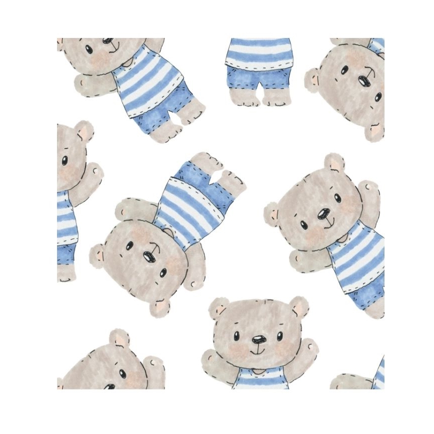 Żyrandol dziecięcy KIDS ROOM 1xE27/60W/230V śr. 40 cm miś