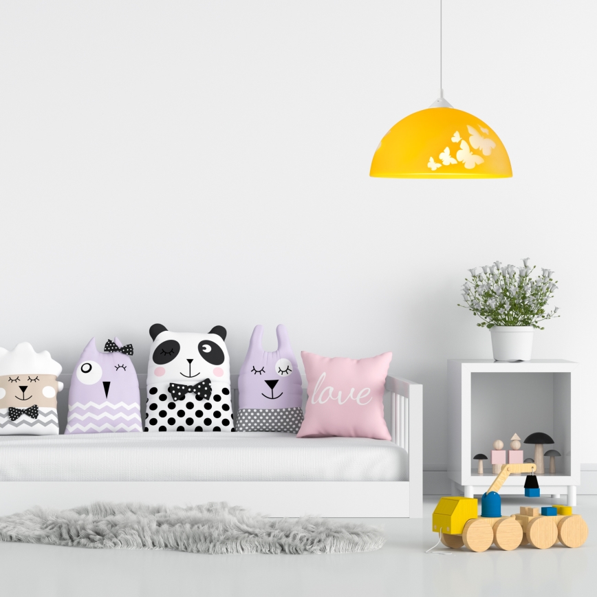 Żyrandol dziecięcy na lince 1xE27/60W/230V
