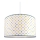 Żyrandol dziecięcy na lince DOTS GREEN 1xE27/60W/230V
