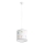 Żyrandol dziecięcy na lince FAIRY 1xE27/15W/230V śr. 30 cm wróżka