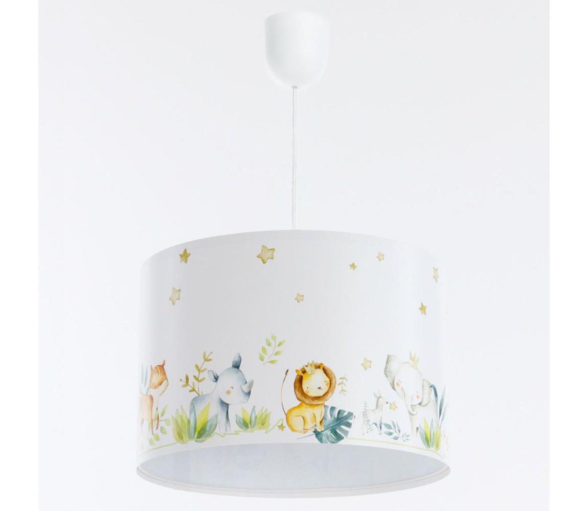 Żyrandol dziecięcy na lince SWEET DREAMS 1xE27/60W/230V śr. 30 cm