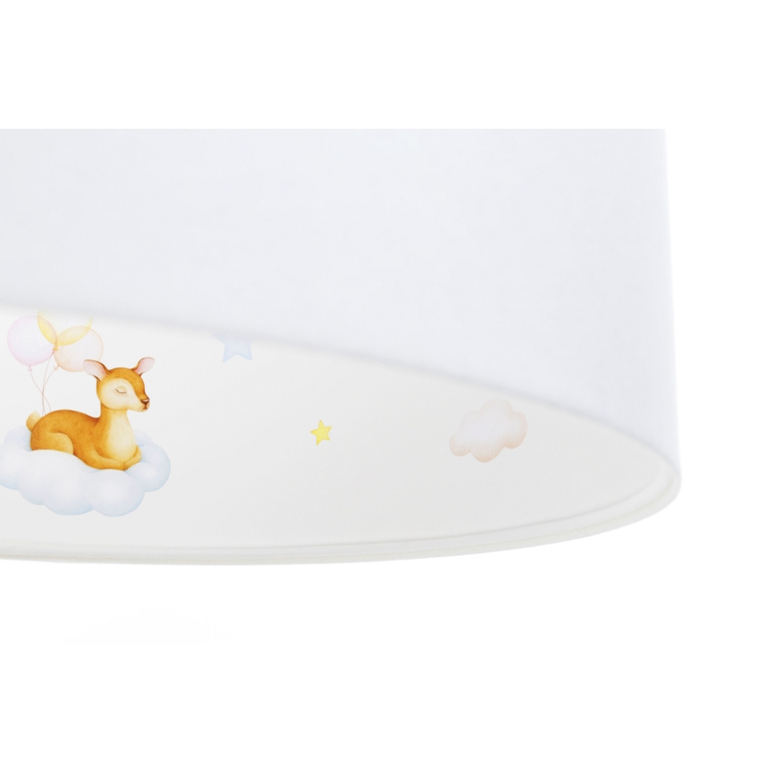 Żyrandol dziecięcy na lince SWEET DREAMS 1xE27/60W/230V śr. 30 cm