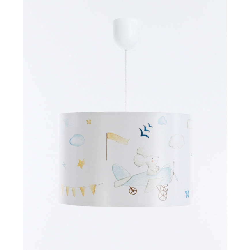 Żyrandol dziecięcy na lince SWEET DREAMS 1xE27/60W/230V śr. 30 cm