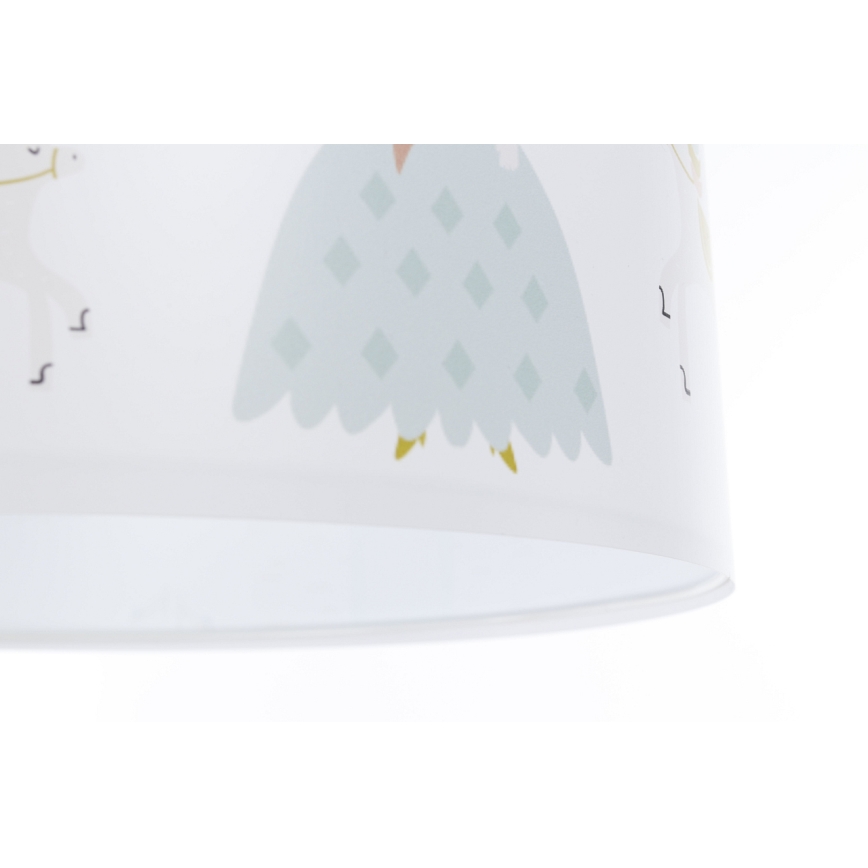 Żyrandol dziecięcy na lince SWEET DREAMS 1xE27/60W/230V śr. 30 cm