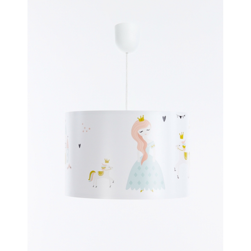 Żyrandol dziecięcy na lince SWEET DREAMS 1xE27/60W/230V śr. 30 cm