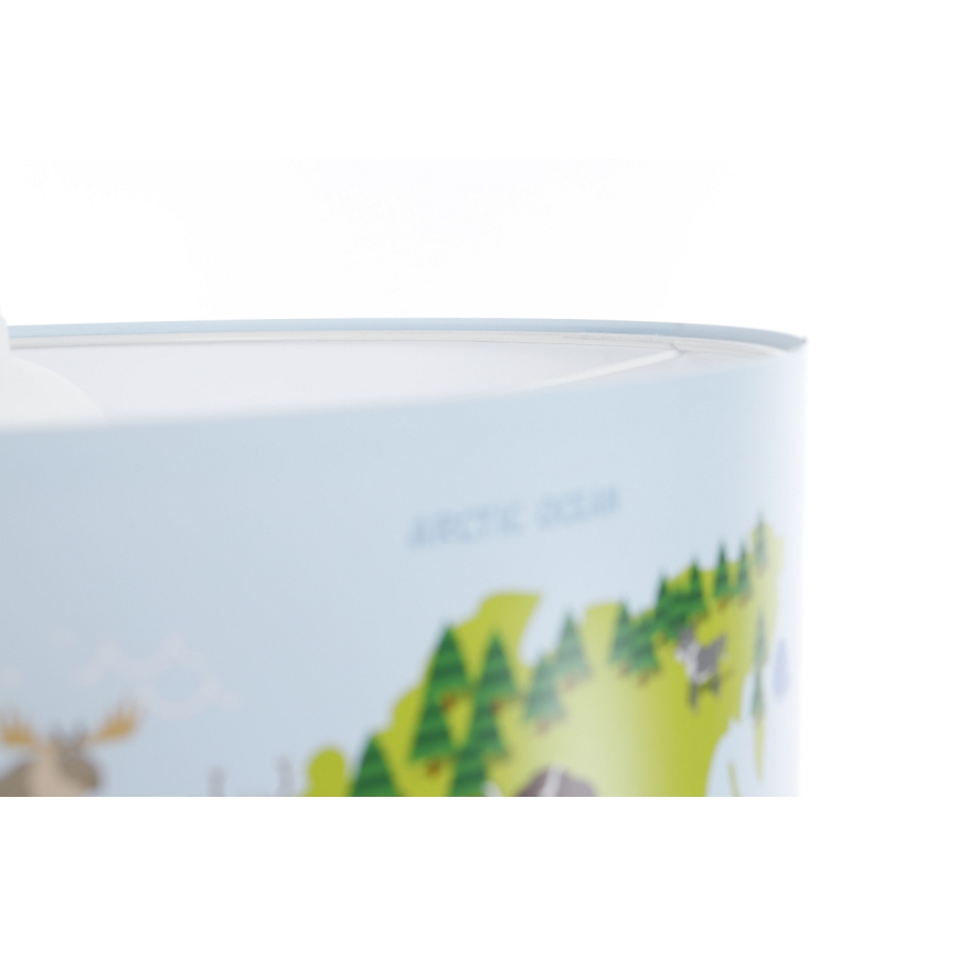 Żyrandol dziecięcy na lince SWEET DREAMS 1xE27/60W/230V śr. 30 cm