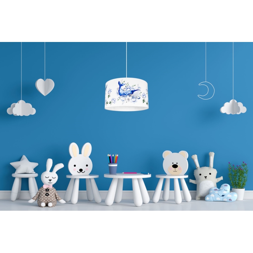 Żyrandol dziecięcy OCEAN 1xE27/60W/230V