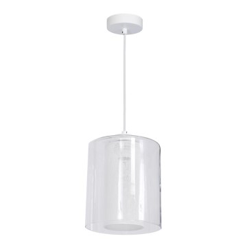 Żyrandol ELDA 1xE27/60W/230V biały