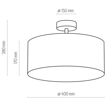 Żyrandol FILIPPO 4xE27/60W/230V