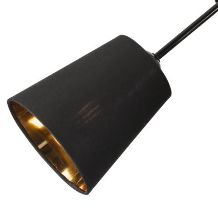 Żyrandol IRMA 3xE27/15W/230V czarny