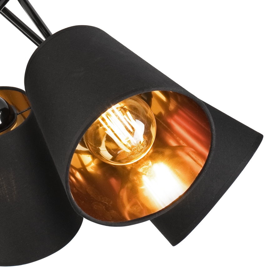 Żyrandol IRMA 5xE27/60W/230V czarny