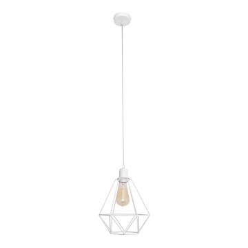 Żyrandol KARO 1xE27/15W/230V biały