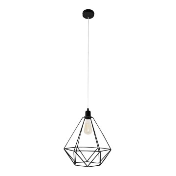 Żyrandol KARO LARGE 1xE27/15W/230V czarny