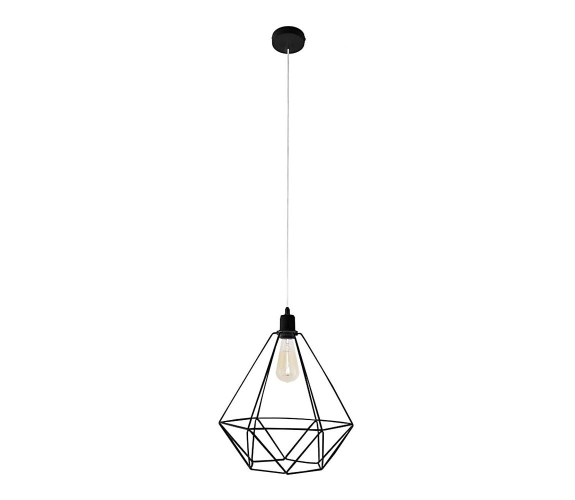 Żyrandol KARO LARGE 1xE27/15W/230V czarny