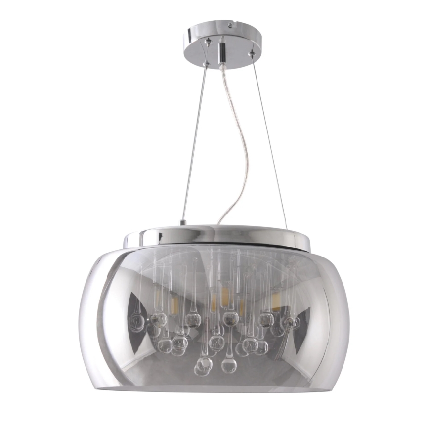 Żyrandol kryształowy na lince ROMEO 6xG9/8W/230V