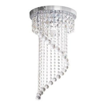 Żyrandol kryształowy natynkowy DOLORES 1xE14/60W/230V