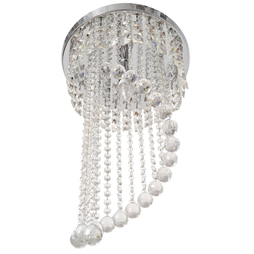 Żyrandol kryształowy natynkowy DOLORES 1xE14/60W/230V