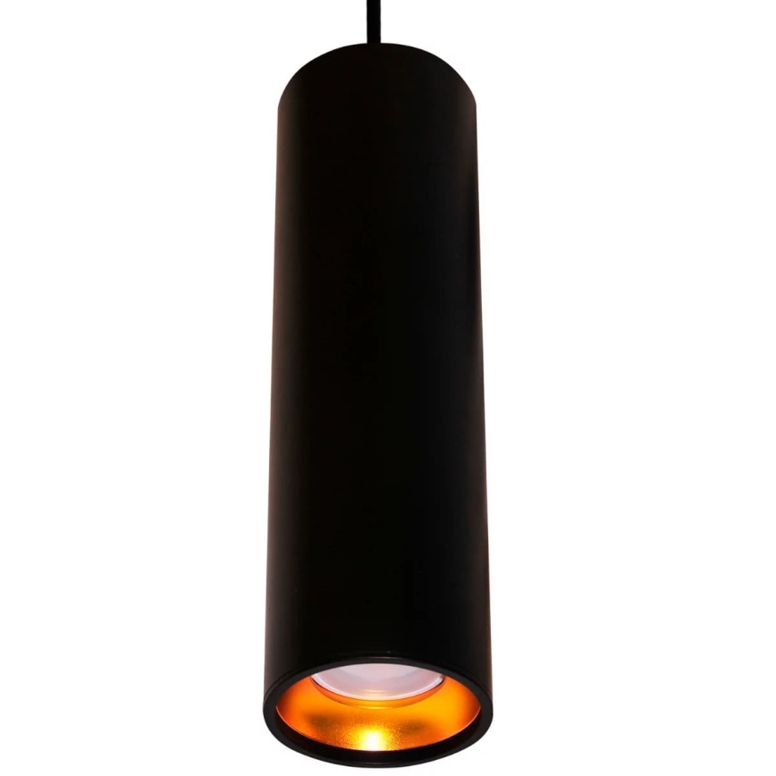 Żyrandol LATI 1xGU10/8W/230V czarny