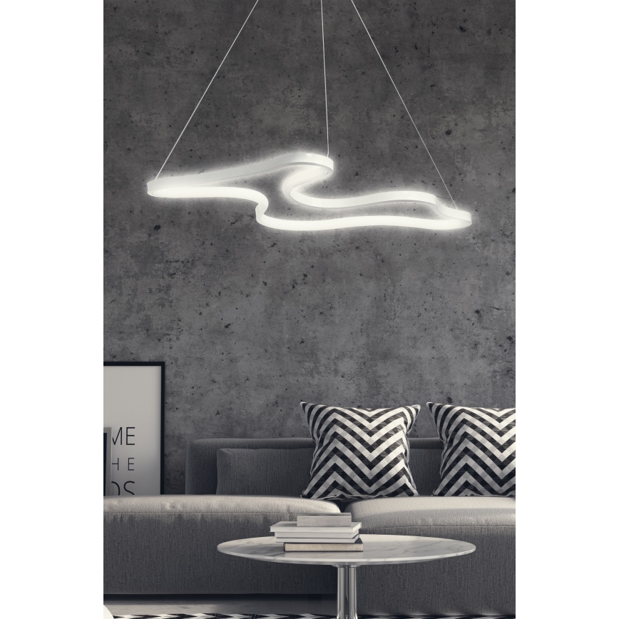 Żyrandol LED na lince ARTISAN LED/36W/230V 6500K biały