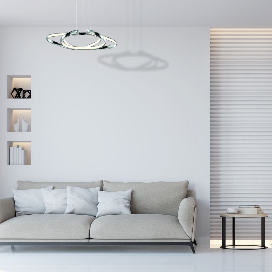 Żyrandol LED na lince COPERNICUS LED/46W/230V