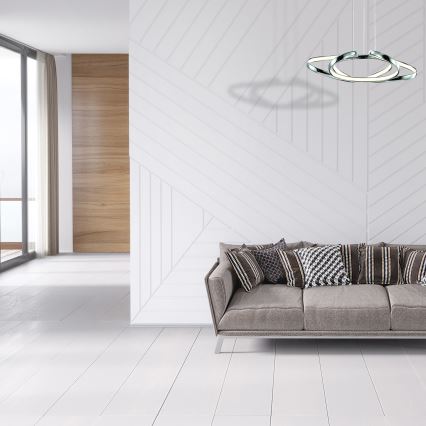 Żyrandol LED na lince COPERNICUS LED/46W/230V