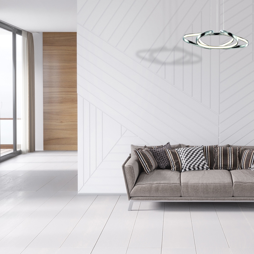 Żyrandol LED na lince COPERNICUS LED/46W/230V